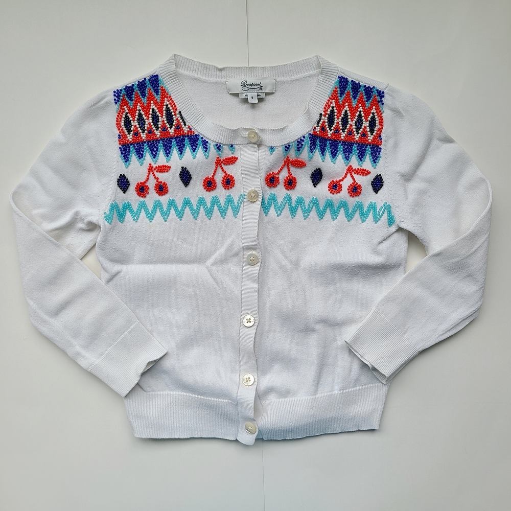 Bonpoint Beaded Cardigan